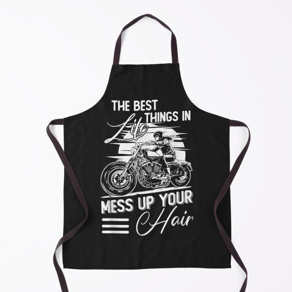 Item preview, The Best Things In Life Mess Up Your Hair Moto Racing Girl designed and sold by JamilaJMyers.