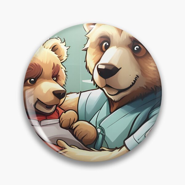 Item preview, Teddy being cared for by a nurse designed and sold by Colin Bentham.