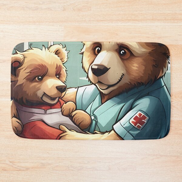 Item preview, Teddy being cared for by a nurse designed and sold by Colin Bentham.