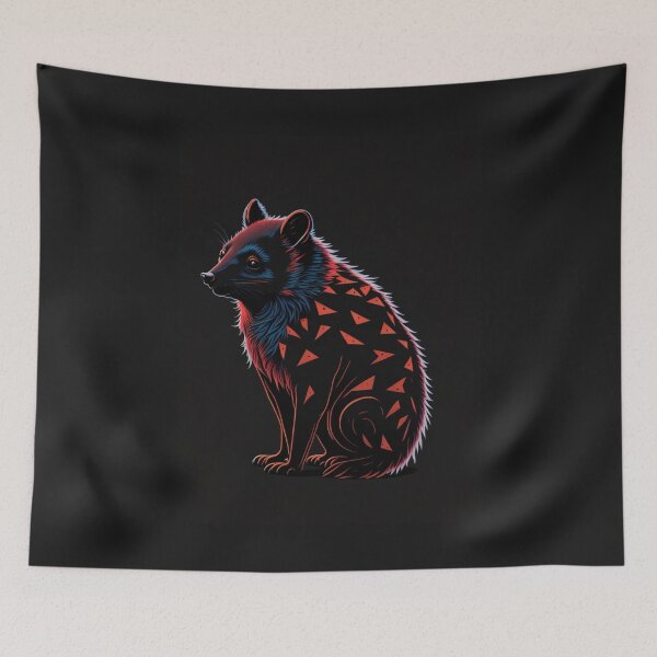 Item preview, Opossum Silhouette Sticker - Cute Animal designed and sold by joejiing.