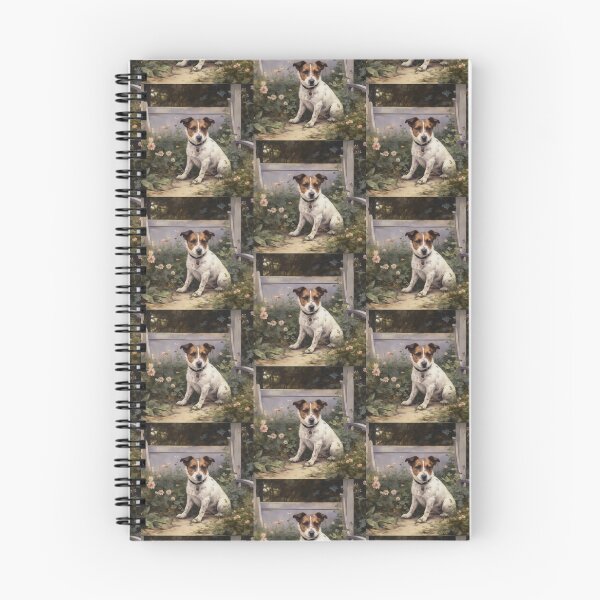 Item preview, Jack Russell Terrier Sitting in A Garden designed and sold by HouseOfRosy.