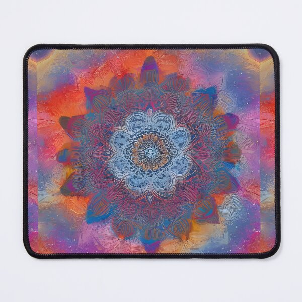 Item preview, Painted Mandala Circle Art 56 by MMA designed and sold by spacemandala.