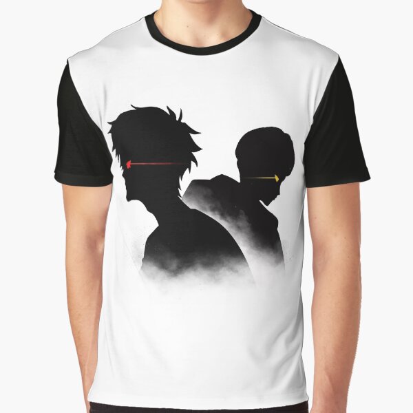 Devilman Crybaby - Ryo and Akira Silhouette Graphic T-Shirt