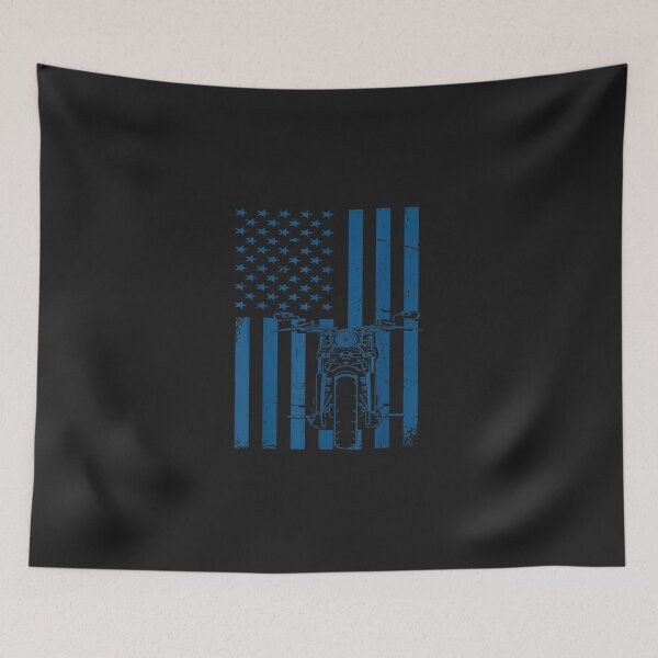 Item preview, Vintage Motorcycle USA Flag For Men Boy Moto Biker Patriotic  designed and sold by JamilaJMyers.