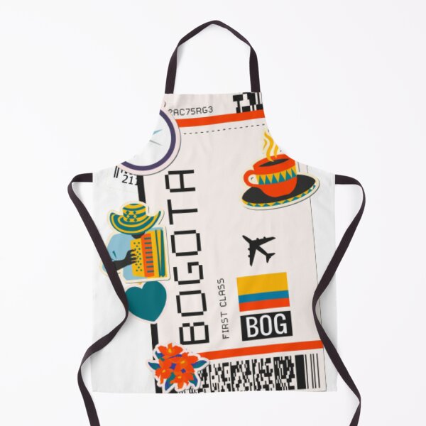 Item preview, Bogota Colombia Boarding Pass designed and sold by funnylifeusa.