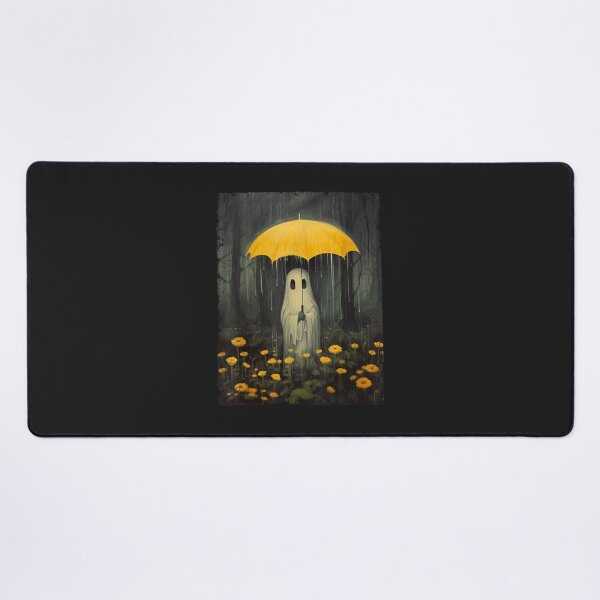 Item preview, Vintage Floral Ghost Halloween Ghost In The Forest Gothic  designed and sold by JamilaJMyers.