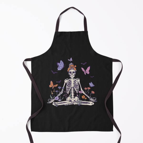 Item preview, Women Yoga Skeleton Halloween Shirt Meditating Skeleton Mama designed and sold by JamilaJMyers.