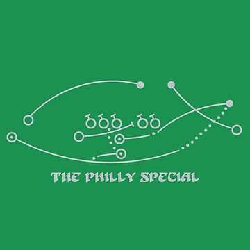 Philly Special trick play Greeting Card for Sale by Scoopivich