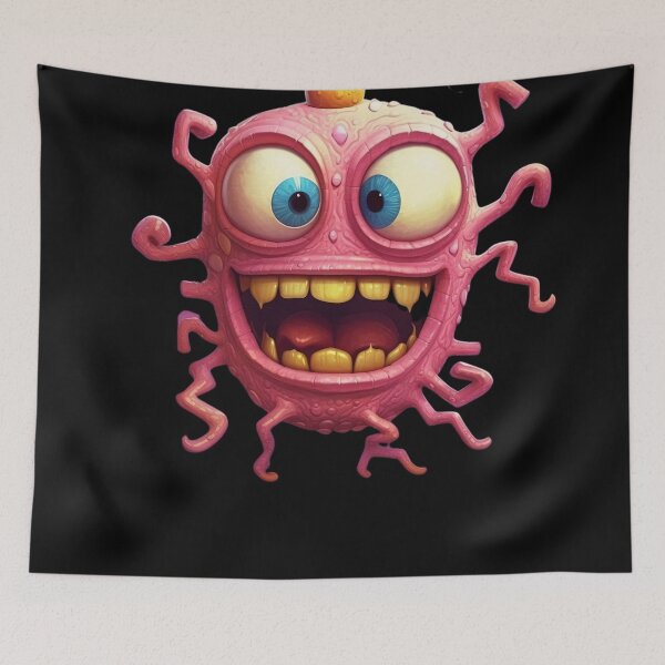 Item preview, Scary face designed and sold by DarkFablecation.
