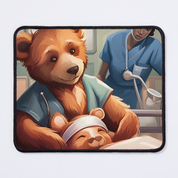 Item preview, Teddy being cared for by a nurse designed and sold by Colin Bentham.