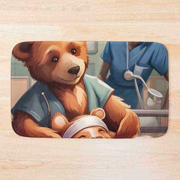 Item preview, Teddy being cared for by a nurse designed and sold by Colin Bentham.