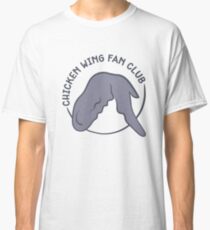 Chicken Wing Fan Club (blue) Classic T-Shirt
