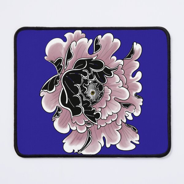 Item preview, Peony Irezumi black and pink Classic 		 designed and sold by iucrvgboh85.