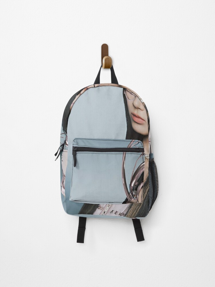 Giselle High Quality Checked Print Mini Backpack in White