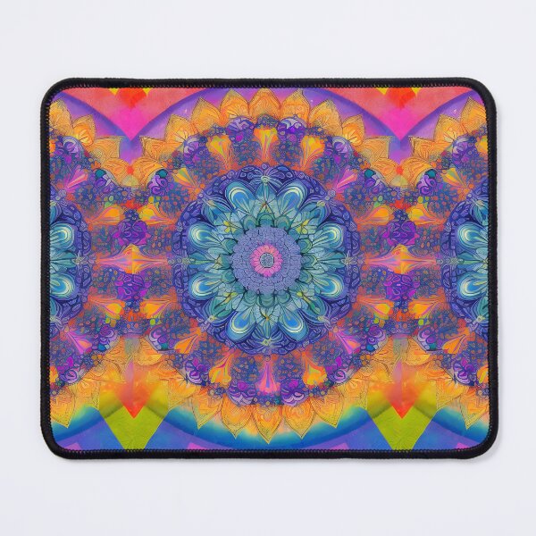 Item preview, Painted Mandala Circle Art 54 by MMA designed and sold by spacemandala.
