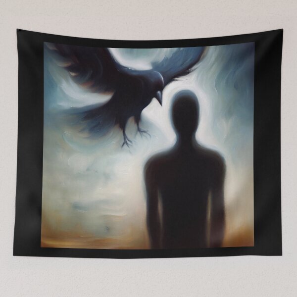 Item preview, Spirit Animal Crow 2 designed and sold by CrankyOldDude.