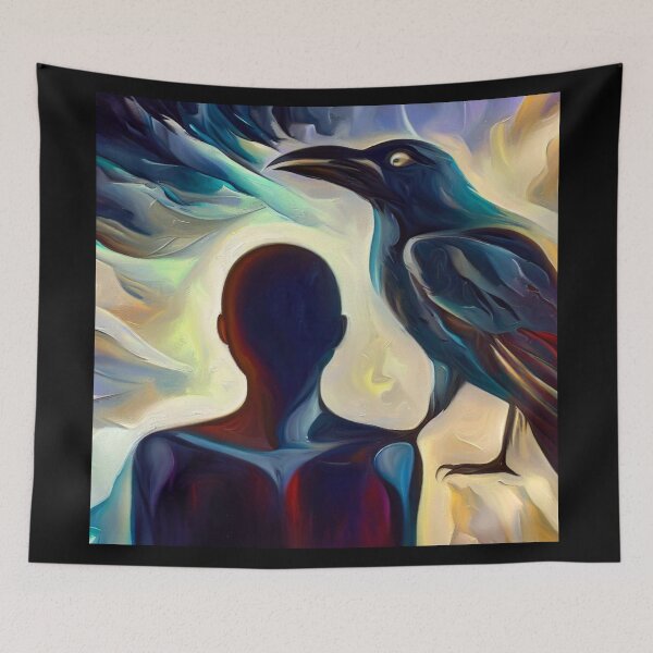 Item preview, Spirit Animal Crow 3 designed and sold by CrankyOldDude.