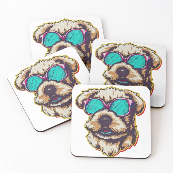 Item preview,  A DORABLE  D O G WITH SUN GLASSES designed and sold by luckymando.