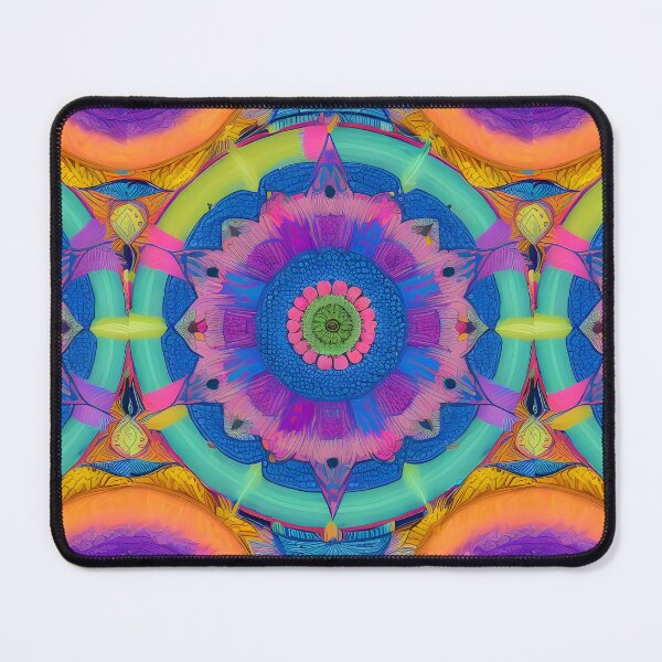 Item preview, Painted Mandala Circle Art 53 by MMA designed and sold by spacemandala.