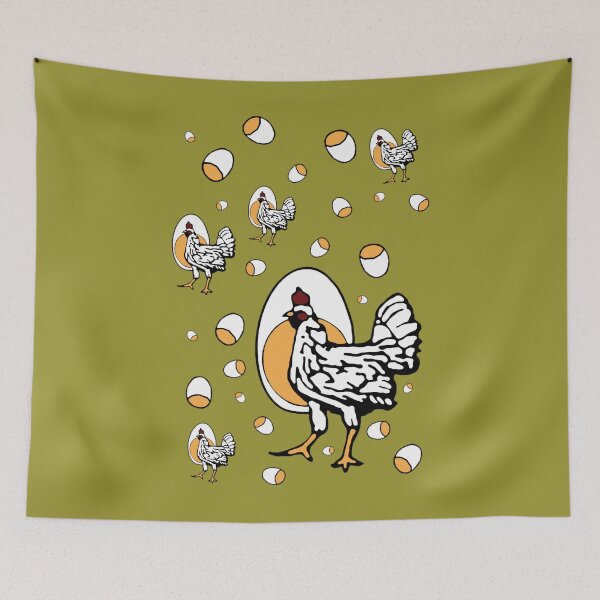 Item preview, Retro Chickens 	 	 designed and sold by hdwrxmufgk15.