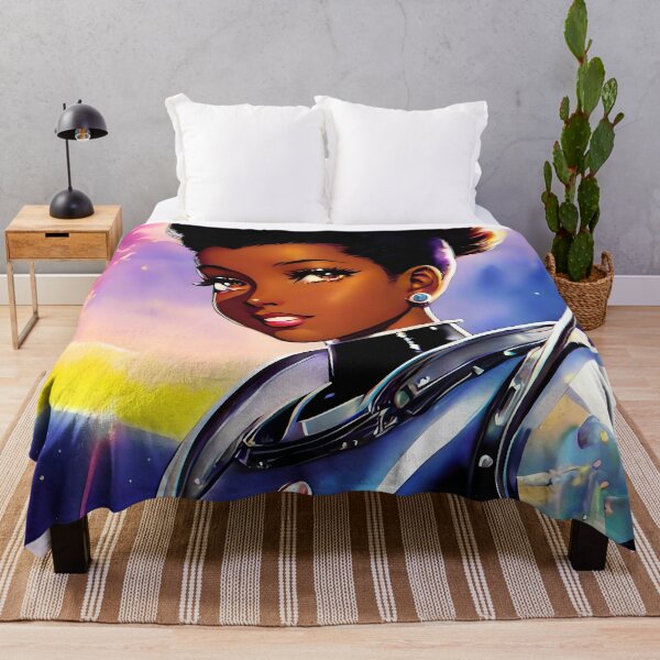 Item preview, Weekend Traveler | Black Anime Girl designed and sold by blackanimemecca.