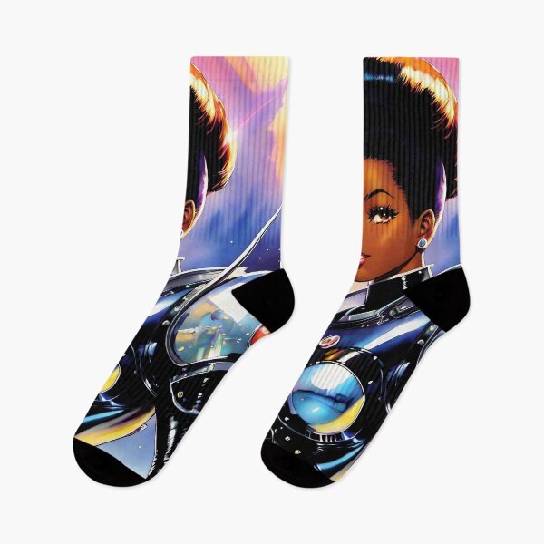 Item preview, Weekend Traveler | Black Anime Girl designed and sold by blackanimemecca.