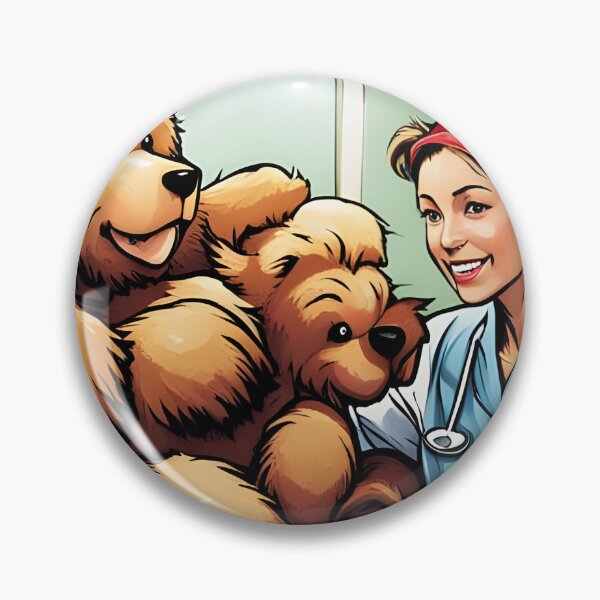 Item preview, Teddy being cared for by a nurse designed and sold by Colin Bentham.