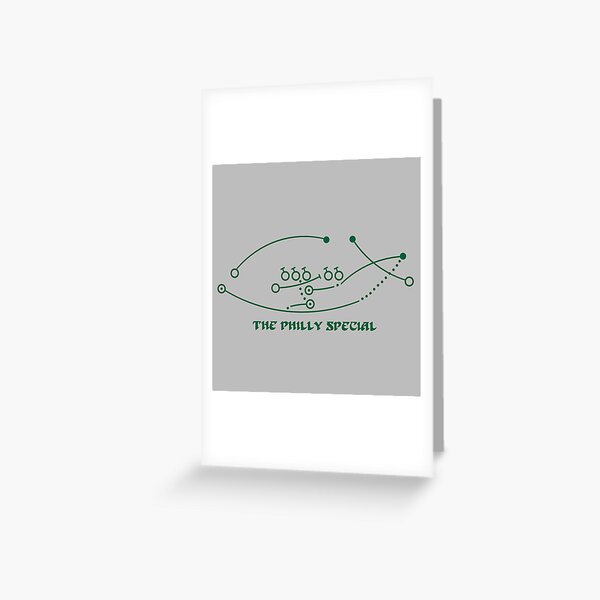 Philly Special trick play Greeting Card for Sale by Scoopivich