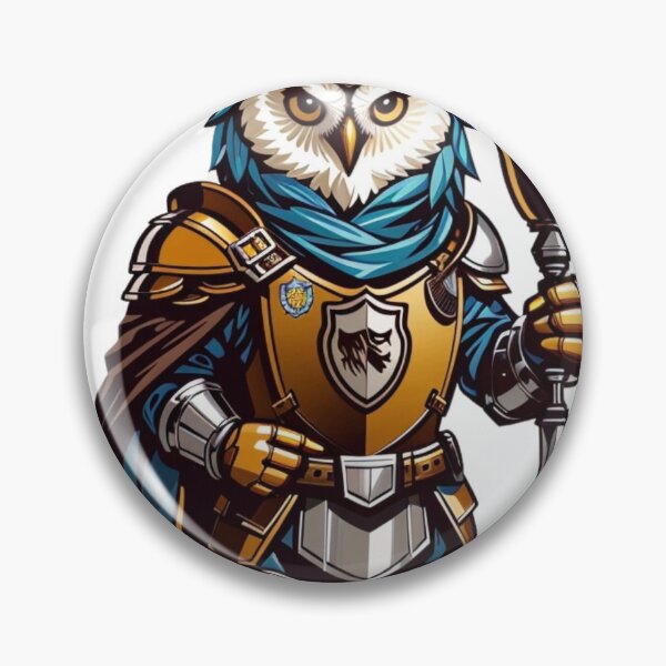 Item preview, knight owl designed and sold by Mo-rx.