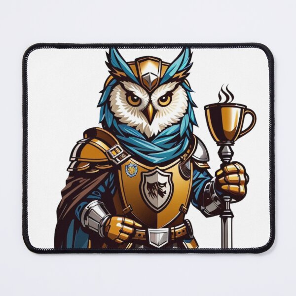 Item preview, knight owl designed and sold by Mo-rx.