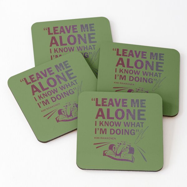 Item preview, Leave Me Alone Kimi raikkonen F1   	 designed and sold by uyvcgmiqdyu38.