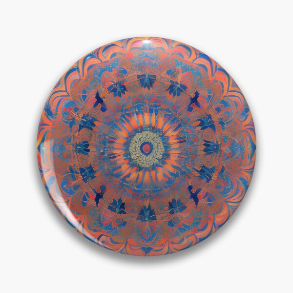 Item preview, Painted Mandala Circle Art 52 by MMA designed and sold by spacemandala.