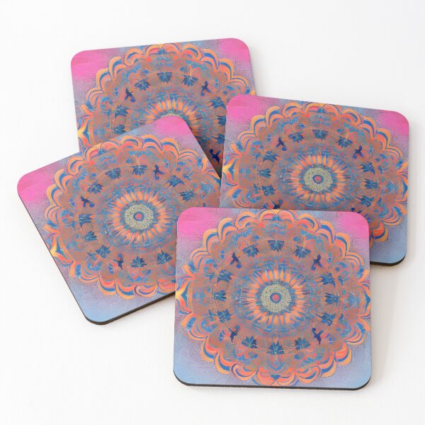 Item preview, Painted Mandala Circle Art 52 by MMA designed and sold by spacemandala.
