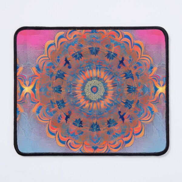 Item preview, Painted Mandala Circle Art 52 by MMA designed and sold by spacemandala.
