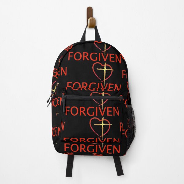 Item preview, Jesus Christ Cross Forgiven Christian Bible Verse Quote designed and sold by john316store.