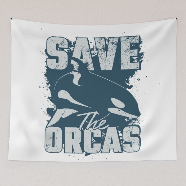 Item preview, Save the orcas designed and sold by addict2reading.