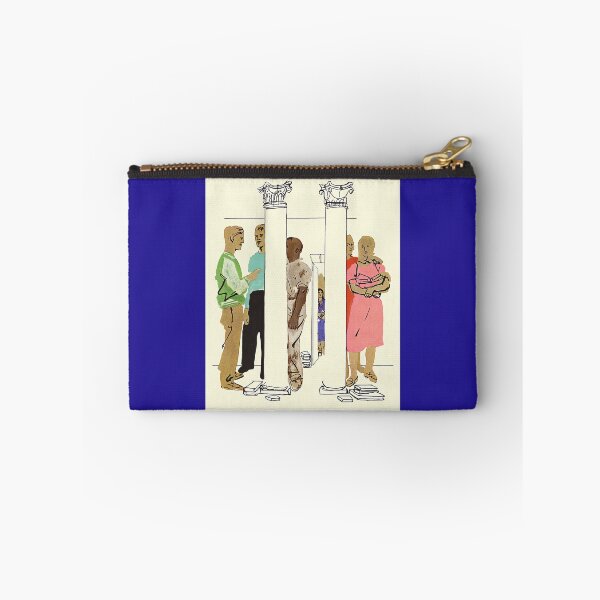 Item preview, people standing around two columns csa images	 designed and sold by iucrvgboh85.