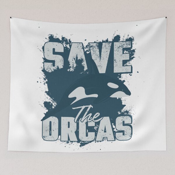 Item preview, Save the orcas designed and sold by addict2reading.