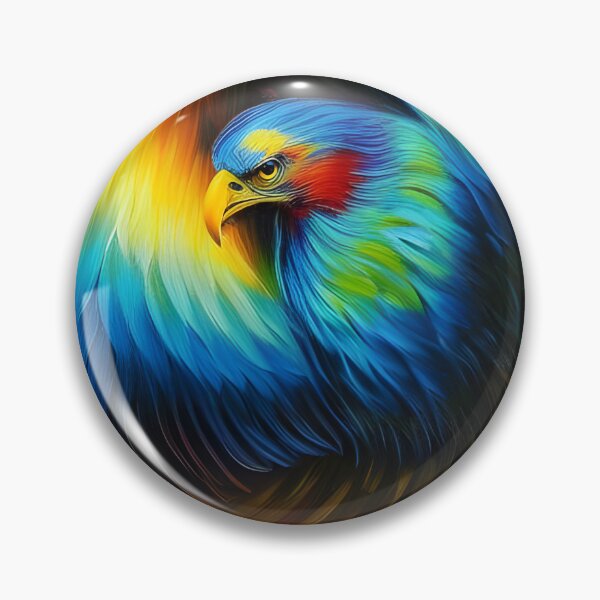 Item preview, Colourful Flying Eagle, Ai Generated Art  designed and sold by ACC .