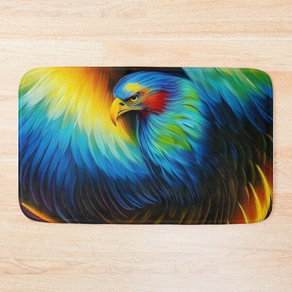 Item preview, Colourful Flying Eagle, Ai Generated Art  designed and sold by ACC .