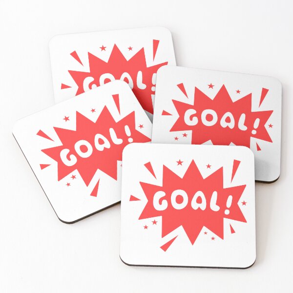 Item preview, Shoot a red goal | Football celebration for Football lovers designed and sold by Football Stickers World.