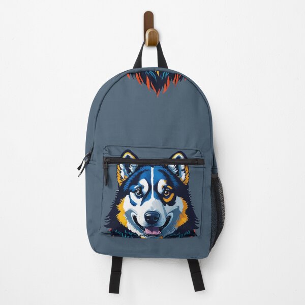 Item preview, Cute Husky, happy, smiling designed and sold by CatCoconut-Art.