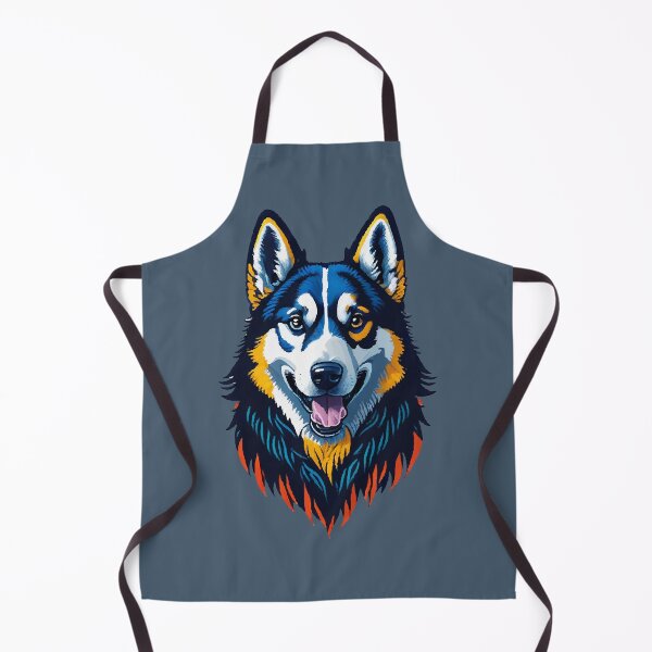 Item preview, Cute Husky, happy, smiling designed and sold by CatCoconut-Art.