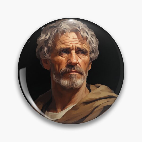 Item preview, Portrait of Seneca - Humanistic Spirit designed and sold by The Stoic Sigma.