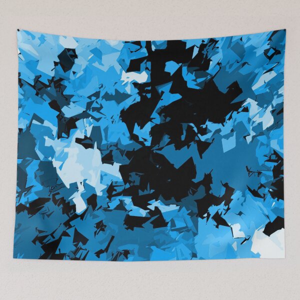 Item preview, Blue Camo designed and sold by MarshallWild.