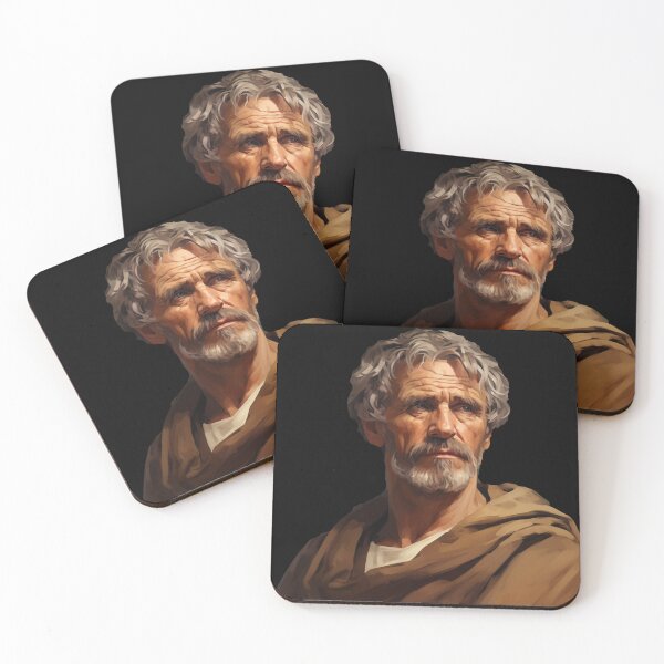 Item preview, Portrait of Seneca - Humanistic Spirit designed and sold by The Stoic Sigma.