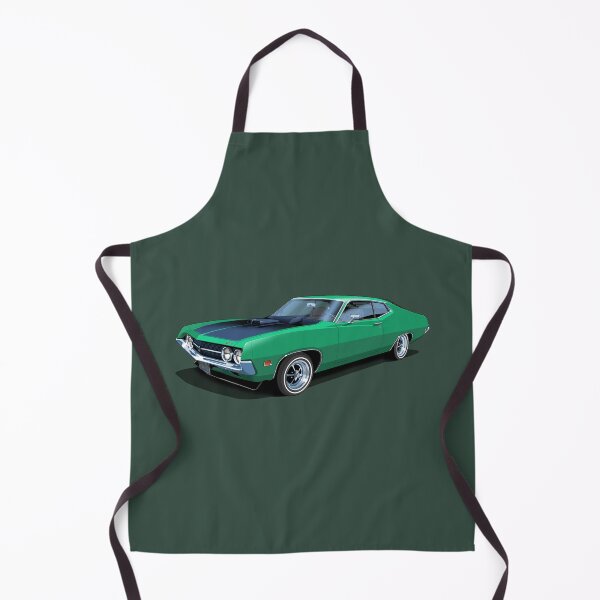 Item preview, 1970 Ford Torino Cobra Jet in grabber green designed and sold by candc-retro.
