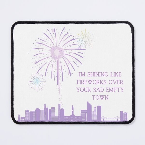 Item preview, Dear John Taylor Swift Fireworks Lyrics Design designed and sold by doria-photos.