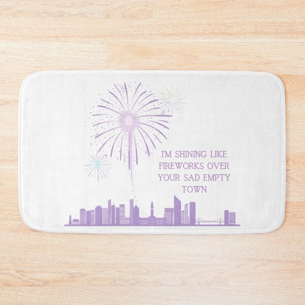 Item preview, Dear John Taylor Swift Fireworks Lyrics Design designed and sold by doria-photos.