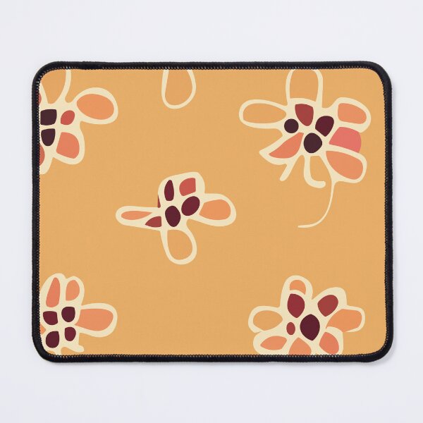 Item preview, Mustard Yellow Autumn Ditsy Flowers designed and sold by SamJanner.
